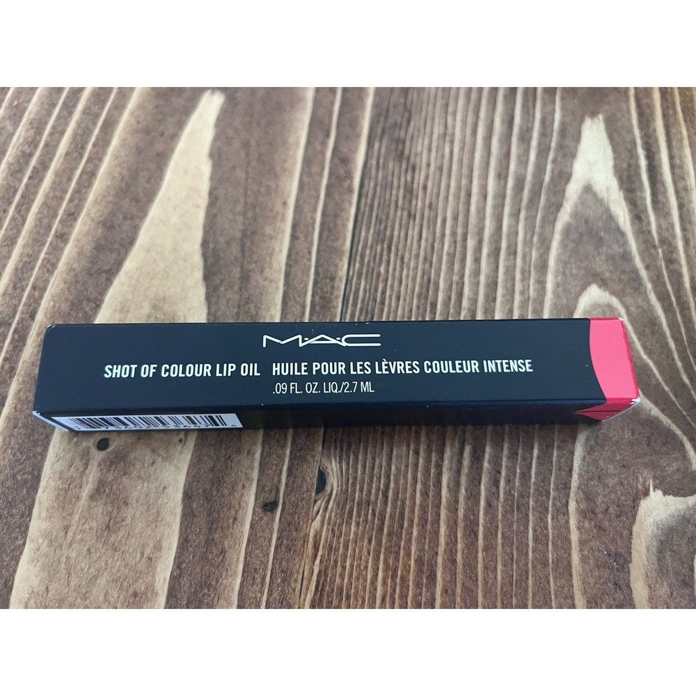 New MAC Shot of Color Lip Oil 0.09 fl. oz / 2.7ml K-Pop Boyfriend Redโ